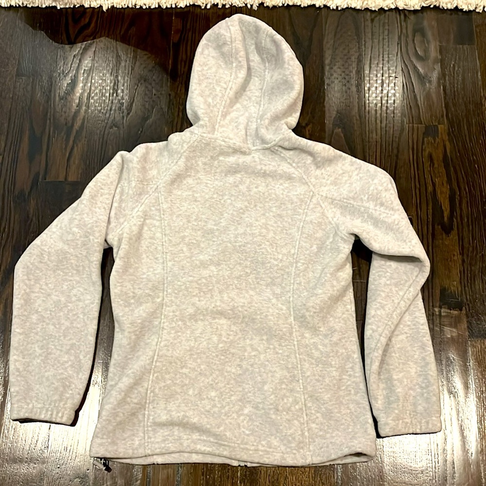 Columbia Light Gray Zip-Up Hoodie - Picture 3 of 3